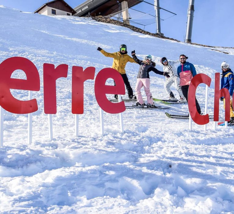 Skier à Serre Chevalier