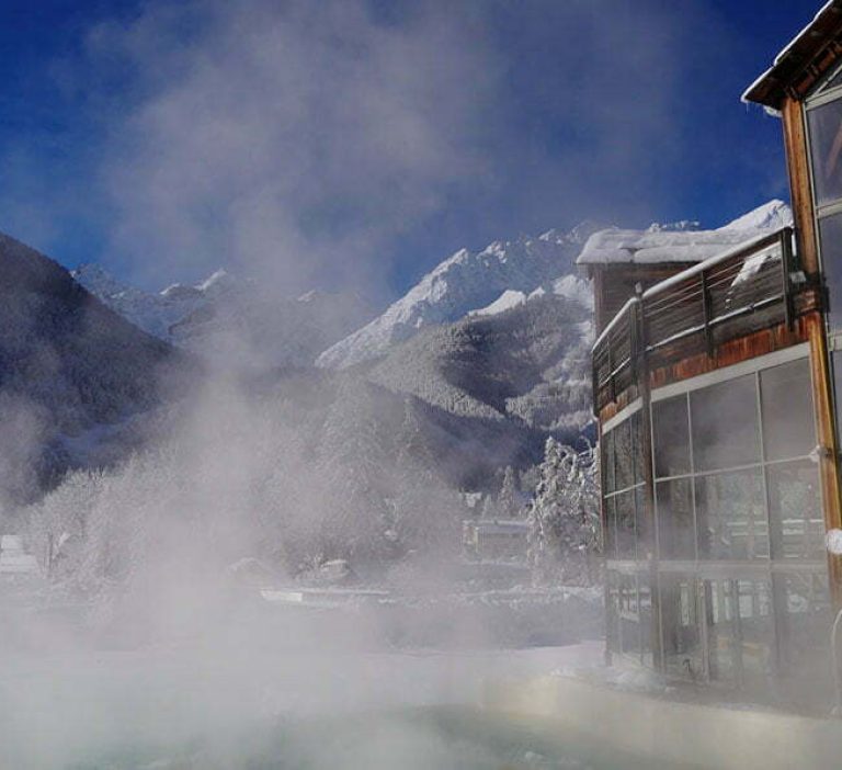 Photo des sources chaudes de Monetier les bains